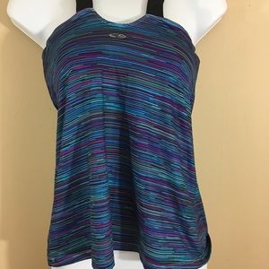 C9 Champion Duo Dry Criss-Cross Racerback Top